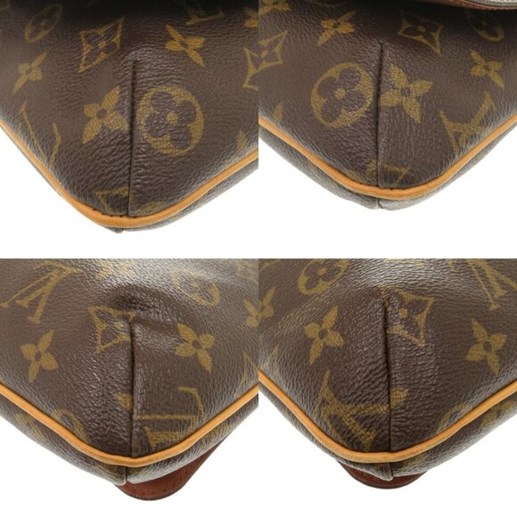 LOUIS VUITTON Brown Monogram Shoulder Bag - Picture 5 of 10